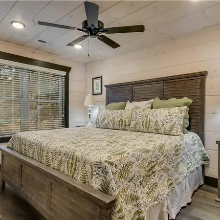 Blue Moon Ridge: Brand New Cabin! 5 Bedrooms, Pool/Hot Tub, Theatre